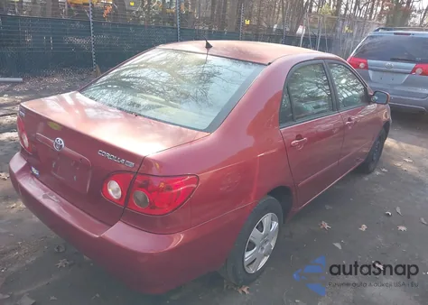 2006 Toyota Corolla Ce/Le/S из США, поврежденный, VIN 2T1BR30E76C574394